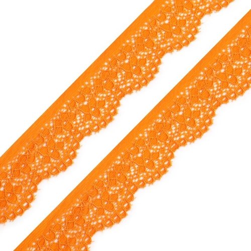 Elastische Spitze 25mm - orange