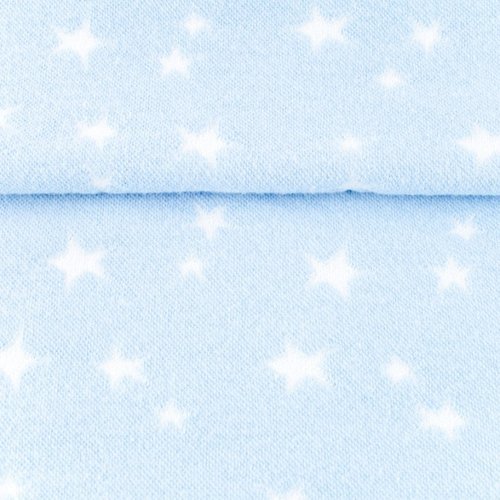 Bündchen "Stern" - hellblau