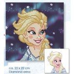 Diamond Painting "Frozen" - Elsa klein