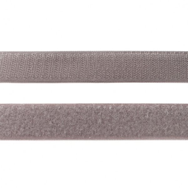 Klettband "25mm" - grau