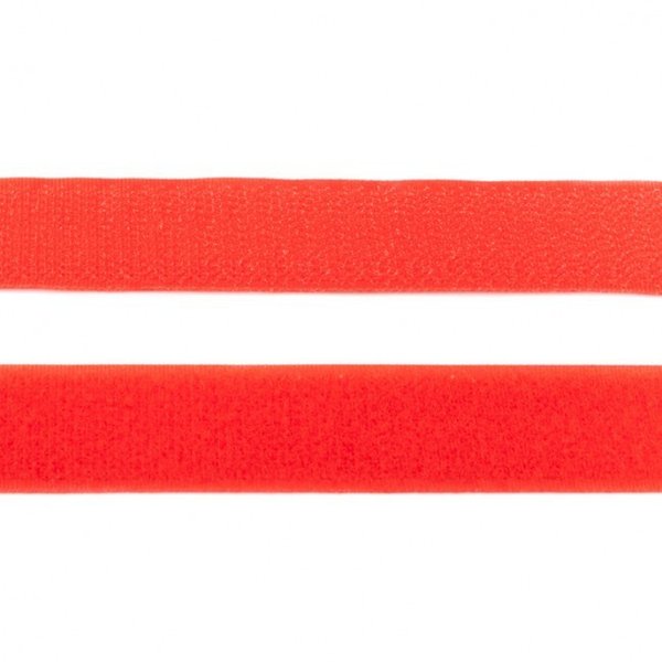 Klettband "25mm" - rot