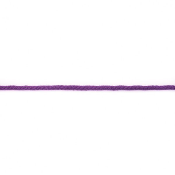 Baumwollkordel "5 mm" - Violett