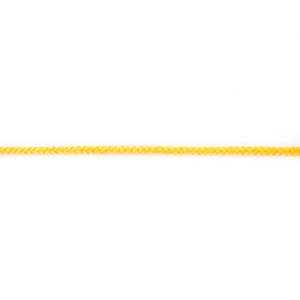 Baumwollkordel "5 mm" - Gelb