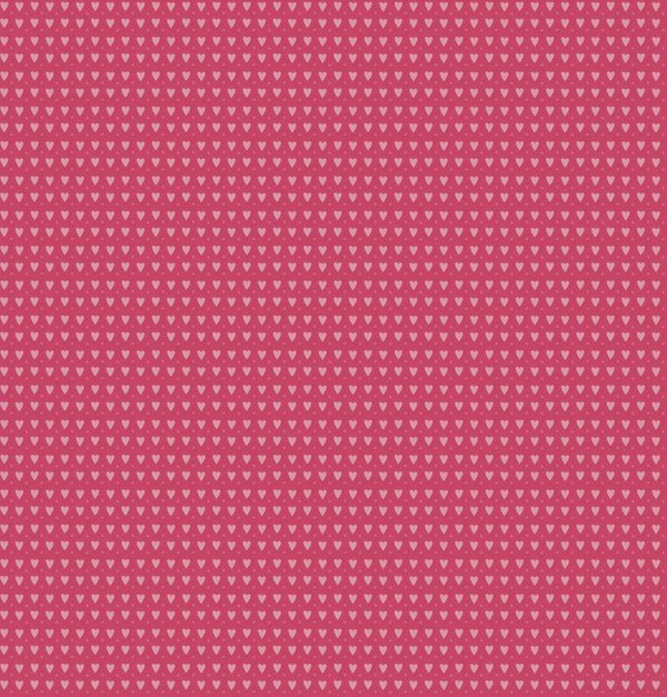 Baumwolle Swafing Kim "Herzen/Punkte" - pink/rosa*